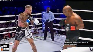 *K.O* Mike Tyson vs. Jake Paul FULL FlGНТ HIGHLIGHTS *FIRST КNОСКОUT IN EXHIBITION*