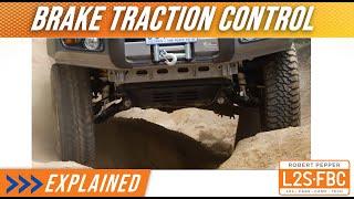 Brake Traction Control - it's not what you think