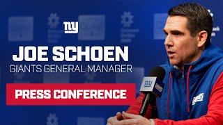 GM Joe Schoen 2024 End of Season Press Conference | New York Giants