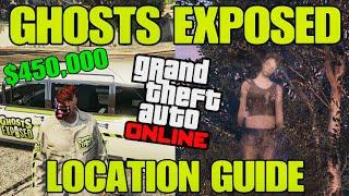 GTA Online GHOSTS EXPOSED Location Guide! ($450K Reward, Vehicle Livery, and Outfit)