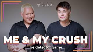 Kendra and Their Crush Art Play a Lie Detector Game | Filipino | Rec•Create