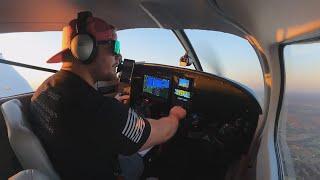 KXNX to 8A3 in the Piper Pilot 100i