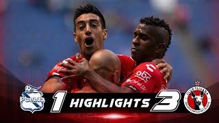 ¡Los primeros 3 puntos! | Puebla 1 - 3 Tijuana | Liga MX - Apertura 2019  - Jornada 1 | Xolos