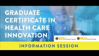 Graduate Certificate in Health Care Innovation May Info Session