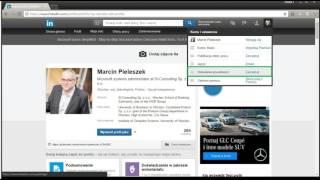 Marcin PIeleszek Włącznie dwustopniowej weryfikacji LinkedIn