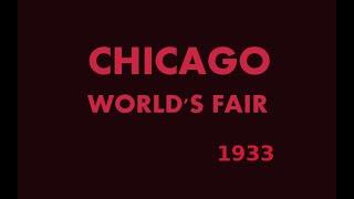 Worlds Fair Chicago 1933