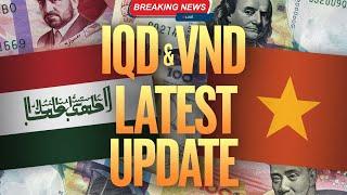 Iraqi dinar IQD & VND  New Rate Revalued  Today Iraqi Dinar News Today