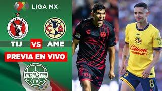 XOLOS TIJUANA VS CLUB AMÉRICA / LEÓN VS ATLAS EN VIVO  LIGA MX - APERTURA 2024  REACCIÓN EN DIRECTO