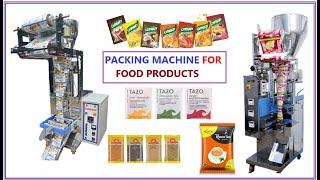 Packing Machine for Food Industries Packaging machine For Food products