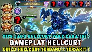 CARA MAIN HELLCURT TERBARUBUILD EMBLEM DAN ITEM HELLCURT TERSAKITGAMEPLAY HELLCURT-MOBILE LEGENDS