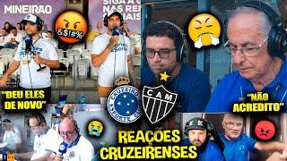 REAÇÕES dos CRUZEIRENSES FURIOSOS com a DERROTA -CRUZEIRO 1X3 ATLÉTICO-MG [REACT CAMPEONATO MINEIRO]