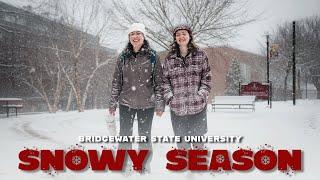 Snowy Season on Campus | Bridgewater State University