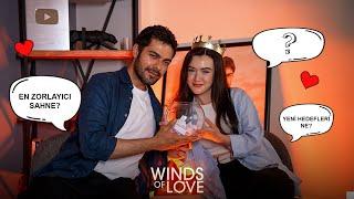 Cemre Arda and Gökberk Yildirim Answer Your Questions (4K) | Rüzgarlı Tepe | Winds of Love