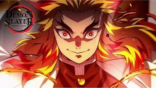 Rengoku kyojuro flame breathing five forms | Mugen train Arc