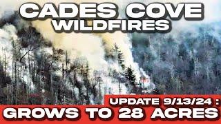 FLINT GAP FIRE SPREADS TO 28 ACRES Fire Near Cades Cove Continues to Grow Weeks After Reported