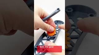 Hand-powered fan. No electronics or battery!! THINGIVERSE ID: 4901910