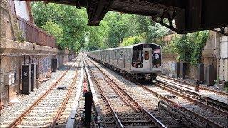 NYC Subway HD 60fps: R160A/R160B Q Trains & R68/R68A B Trains w/ R179 @ Newkirk Plaza (6/29/17)