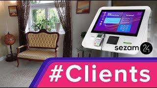 Self check-in kiosk Sezam24 in Boutique Hotel KATEŘINA (Clock PMS, Salto systems)