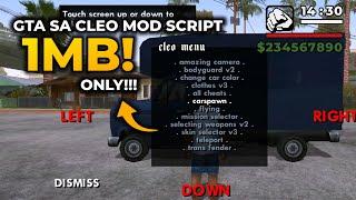 [1MB ONLY] GTA SA CLEO MOD SCRIPT V2 For Android #gtasanandreas #tutorial