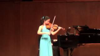 Claire Cai: Beethoven Violin Sonata in D major, Op. 12, No. 1