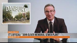 It's official! Danbury names sewer plant after John Oliver