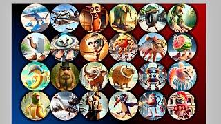 Top 24 Italian Brainrot Characters Marble Race in Algodoo