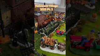 Enjoy part 2, Department 56/Lemax “Haddonfield” Halloween village 