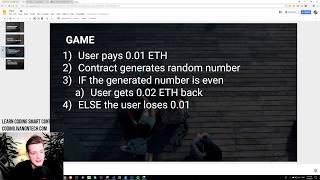 Ethereum Game Coding - Programmer explains