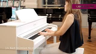 KAWAI CA701_ Bach Invention No.4 _Play the piano