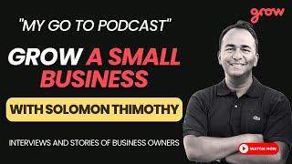 From Café to CEO: Solomon Thimothy on 18 Years of Multi-Business Success & Proven Growth Formula.