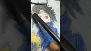 Naruto and team 7 ️ #song #newsong #naruto #drawing #sasuke #sakura #kakashi #art #naruto