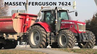 Massey Ferguson 7624 * Großer Traktor * Big tractor on the road