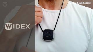 Widex Sound Assist lanyard neck | Widex hearing aids