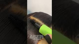 I’ve been using this trick for years!!! It works like magic. #hair #wigs #haircolor #hairstylist