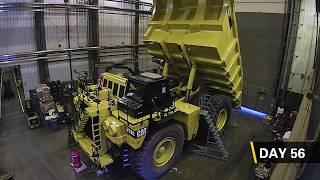 Cat® 793C Mining Truck Rebuild Timelapse