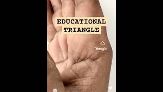 EDUCATIONAL TRIANGLE | PALMISTRY