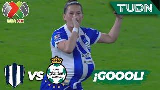 ¡Lluvia de goles! Cayó el sexto | Monterrey 6-0 Santos | Liga Mx Femenil-CL2024 J9 | TUDN