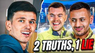 2 Truths 1 Lie  ‪@Everton Ft. Dwight McNeil & Michael Keane