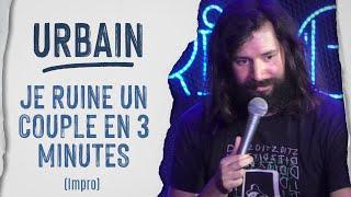 Je ruine 3 couples en 5 minutes sur scène (mon record !)