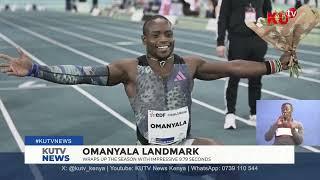 Omanyala finishes 2024 season as world’s second-fastest 100m sprinter