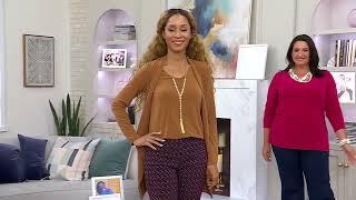 Susan Graver Modern Essentials Set of 2 Liquid Knit Tops on QVC