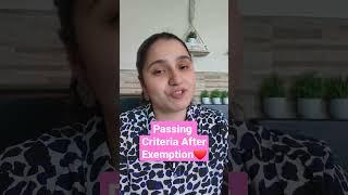 Passing Criteria After CS Exemption #csjaspreetdhanjal #ashortaday #cacscma #exams2023