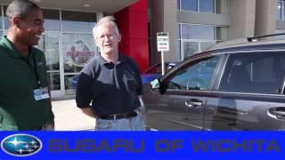 Why Wichita? Joe & Suzanne from Overland Park on their Subaru Outback