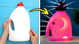 Plastik wiederverwenden || 27 fantastische und nützliche DIY-Kreationen