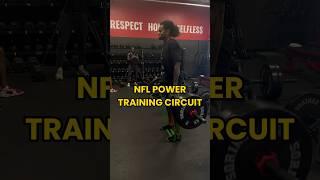 NFL Power Training Circuit #nfltraining #nflworkout #footballtraining #footballworkout #lift #fit