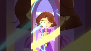 Rapunzel saves everyone #TangledtheSeries #RapunzelsTangledAdventure #Shorts