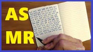 ASMR writing/counting 1 to 1 million (start here)