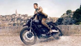 Daniel Craig (James Bond) driven Triumph Scrambler 1200 / 007: No Time To Die (2021) #triumph  
