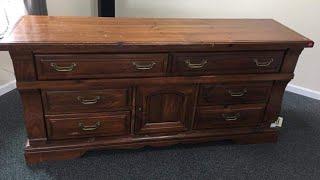 Turning a Dresser into a TV Stand