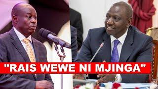 Watch drama after this fearless Gen Z called Ruto 'MJINGA' infront of his bodyguards on X space!